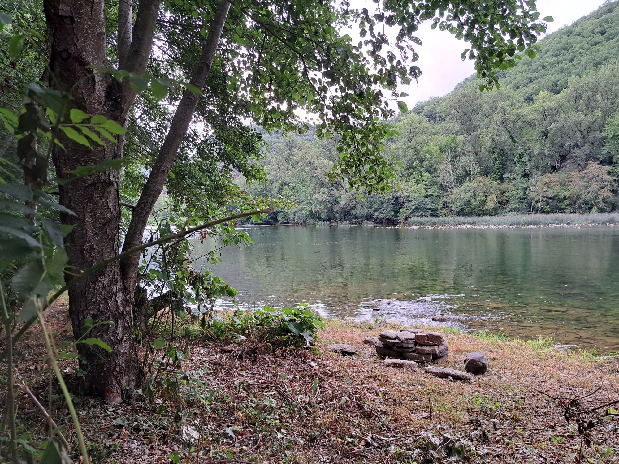 Calme au bord du Tarn